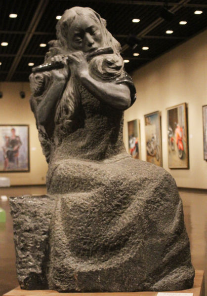 「月光のセレナーデ」/桜島溶岩製gekkou